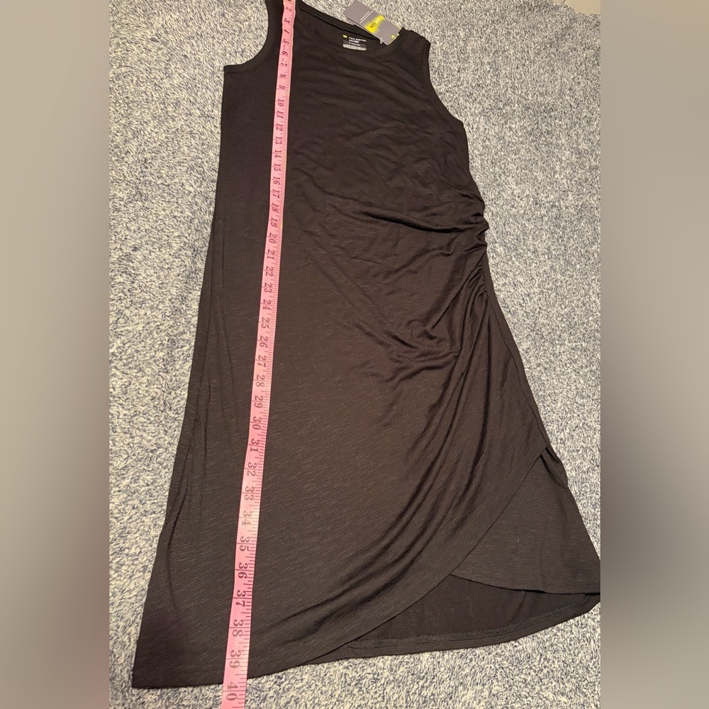 NWT Tek Gear Black Asymmetrical Dress size S - Picture 6 of 8